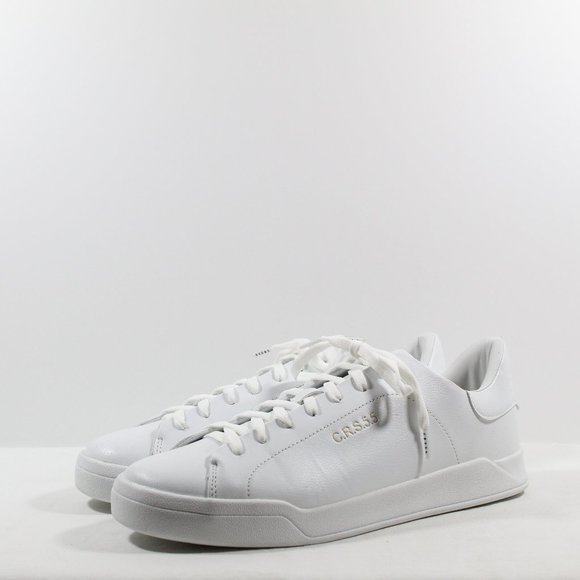 C.R.S.5.5 Crosshatch Rideout Sneaker - White EU 46 - Picture 1 of 5